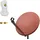 PremiumX SAT Anlage 80cm Satellitenschüssel Ziegelrot TV Satellitenantenne Single LNB 2x F-Stecker