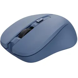 Trust Kabellose Maus Mydo Silent Wireless bis zu 1800 Dpi Blau