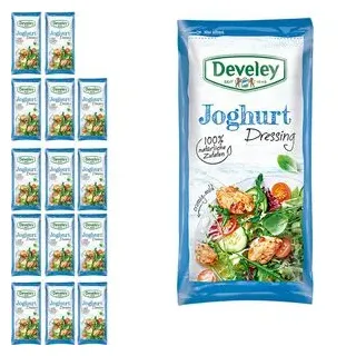 Develey Salatdressing Joghurt, je 75ml, 14 Portionen
