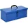 Trutzholm Werkzeugkiste 38x16x12,5cm ca. 7,5 L verschließbares Fach blau
