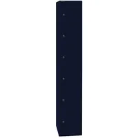BISLEY Garderobenschrank Metall 30,5 x 45,7 x 180,2 cm blau