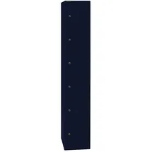 BISLEY Garderobenschrank Metall 30,5 x 45,7 x 180,2 cm blau