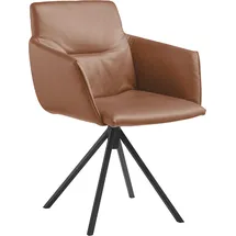 Musterring Polsterstuhl JustB SP500 Leder braun (cognac)