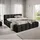 dekori.interiors NUBO Premium 160 x 200 cm Schwarz