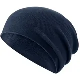 Falke Strickmütze (Beanie) Unisex - Kaschmir, ohne Umschlag - spaceblau - 1 Stück