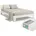 Homestyle4u Holzbett 120 Weiß