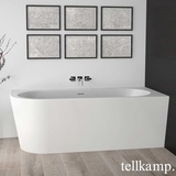 Tellkamp Pio Eck-Badewanne mit Verkleidung, 0100-255-00-L-A/WMWM,