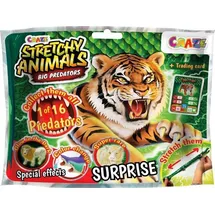 Craze Stretchy Animals Big Predators - Superdehnbare Tierfiguren, Raubtiere zum Sammeln