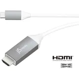 j5create USB-C to HDMI Cable - 1.8m