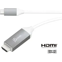 j5create USB-C to HDMI Cable - 1.8m