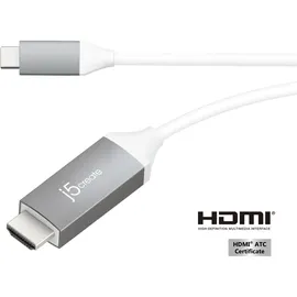 j5create USB-C to HDMI Cable - 1.8m