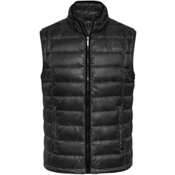 Daunenweste "JN1080" - 3XL - schwarz