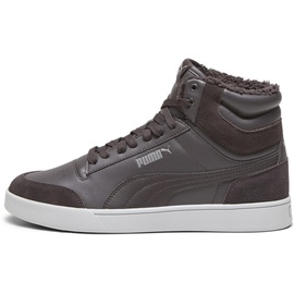 Puma Shuffle Mid Fur Sneaker, Grau (Flat Dark Gray Cast Iron Cool Light Gray), 46