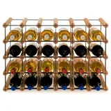 Proregal Weinregal Braun geölt