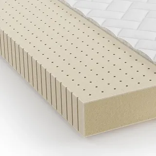 Xora Latexmatratze, Weiß, Textil, H2, 140x200 cm, Bezug abnehmbar/waschbar, für Hausstauballergiker geeignet, wendbar, verstellbare Lattenroste atmungsaktiv, alternative Größen erhältlich, Schlafzimmer, Matratzen Shop, Matratzen, Kaltschaummatratzen