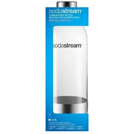 SodaStream PET-Flasche 1 l edelstahl