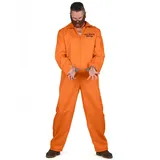 JADEO Monster-Kostüm Psychopath-Herrenkostüm Sträfling Halloween-Kostüm orange orange XXL