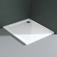mai & mai Duschwanne 80x80x4cm Duschtasse aus hochwertigem Acryl Faro in weiß, Form: Quadratisch