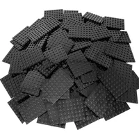 LEGO LEGO® 6x8 Platten Bauplatten Schwarz - 3036 NEU!
