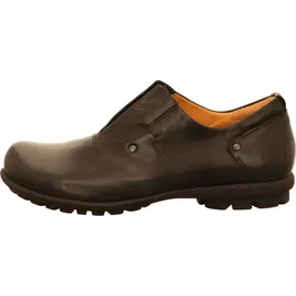 THINK! KONG chromfrei gegerbte nachhaltige Halbschuhe, schwarz 0000