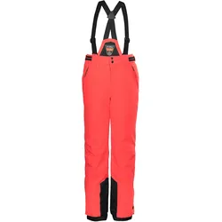 Skihose KILLTEC "KSW 77 GRLS SKI PNTS", Kinder, Gr. 152, Normalgrößen, orange (koralle), Oberstoff: 100% Polyester, Futter: 100% Polyester, Wattierung: 100% Polyester, sportlich, Hosen