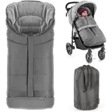 zamboo Fußsack für Joie Kinderwagen grau