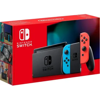Nintendo Switch neon blau/rot 2019