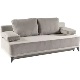 werk2 Schlafsofa »Rosso«, 2-Sitzer Sofa und Schlafcouch mit Federkern & Bettkasten