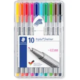 Staedtler Fineliner triplus 10er Set