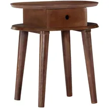 vidaXL Nachtschrank 50 x 35 x 55 cm Braun