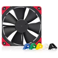 Noctua NF-F12 PWM chromax.black.swap 120x120x25mm, 4Pin PWM (1500rpm, 22,4dB(A))