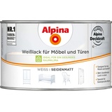 Alpina Klarlack für Möbel und Türen 300 ml, farblos, seidenmatt