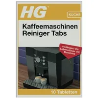 H G-VOGEL HG Kaffeemaschinen Reiniger Tabs, 637000105 = 10
