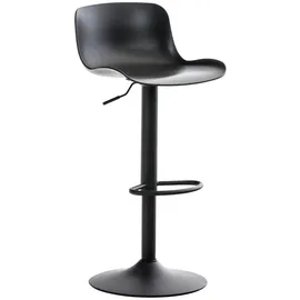 deluke Barhocker, Schwarz, Kunststoff, 44x81x44 cm, Esszimmer, Barmöbel, Barhocker