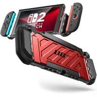 Supcase Unicorn Beetle Pro Hülle Rot Schwarz für Nintendo