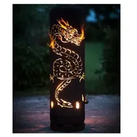 Dragon Drache Feuerstelle Feuertonne Geschenk