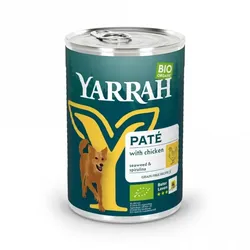 Yarrah Hund Pastete - Huhn getreidefreibio 400g