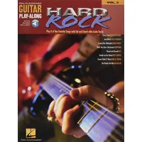 HAL LEONARD Hard Rock Guitar Play-Along Volume 3 Book/Online