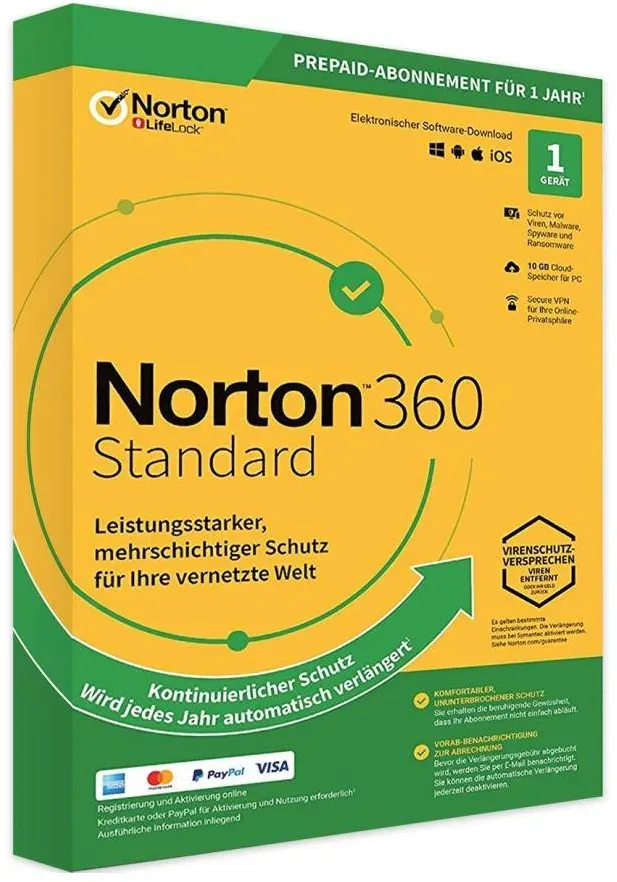 NORTON 360 STANDARD ESD