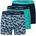 Trunk Jersey Palms/türkis/dunkelblau XXL