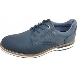 s.Oliver Herren Schnürschuhe Freizeit Elegant, Blau 44 EU - 44 EU