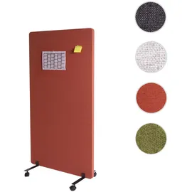 MCW Akustik-Trennwand MCW-G77 147 x 80 cm braun