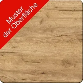 Germania Schreibtisch Downey Navarra-Eiche / Schwarz