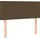 vidaXL Boxspringbett 100 x 200 cm Dunkelbraun