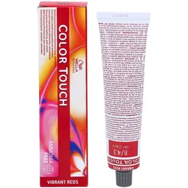 Wella Color Touch Vibrant Reds 8/43 hellblond rot-gold 60 ml