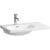 Laufen Lua 460x750x180 asymmetrisch Becken links 1 Hahnloch, mit