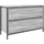 vidaXL Waschbeckenunterschrank mit Schubladen Grau Sonoma 90x34,5x60cm