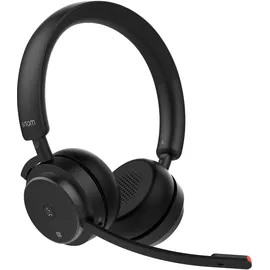 Snom A350D kabellose Bluetooth 5.2 USB-C und USB-A), Office Headset, Schwarz