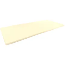 AM Qualitätsmatratzen Visco Topper 180 x 200 cm beige