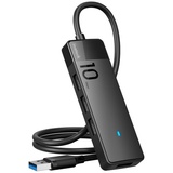 Inateck USB Hub 3.2 Gen 2, USB Verteiler mit 4-Port USB-A-Anschlüssen, 50cm Kable, kompatibel mit Windows 7/8/10/11, Mac OS,Linux